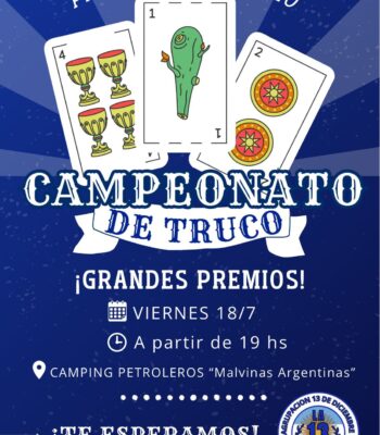 Se viene el Gran Campeonato de truco en parejas